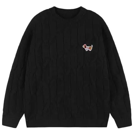 WEST BOY(ウエストボーイ) オーバーサイズ ケーブルニットセーター WO25S2TP05 2025SS