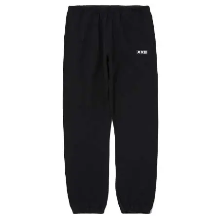 XXIII C’est Vingt-Trois(セバントゥア) ICON LOGO SWEAT PANTS BLK