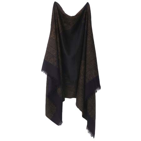 YANTOR(ヤントル) Tibetan Paisley Jacquard Stole