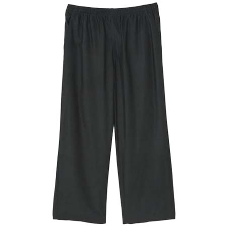 YLEVE(イレーヴ) SILK CHAMBRAY TROUSERS