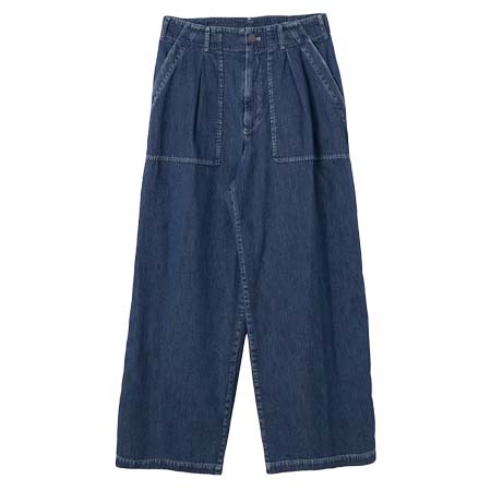 YOKE(ヨーク) 8oz VINTAGE LIGHT-WEIGHT DENIM 1TUCK WIDE BAKER PANTS