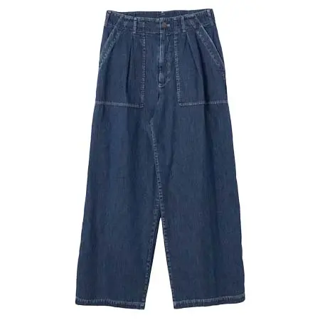 YOKE(ヨーク) 8oz VINTAGE LIGHT-WEIGHT DENIM 1TUCK WIDE BAKER PANTS