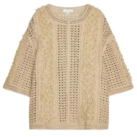 ZARA MAN(ザラマン) ノット クロシェットシャツ X FANGLU LIN