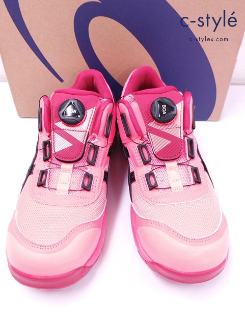 ASICS アシックス スニーカー 24.5cm レッド系 WINJOB CP209 BOA TOKYO 1273A033-701