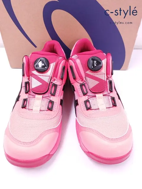 ASICS アシックス スニーカー 24.5cm レッド系 WINJOB CP209 BOA TOKYO 1273A033-701