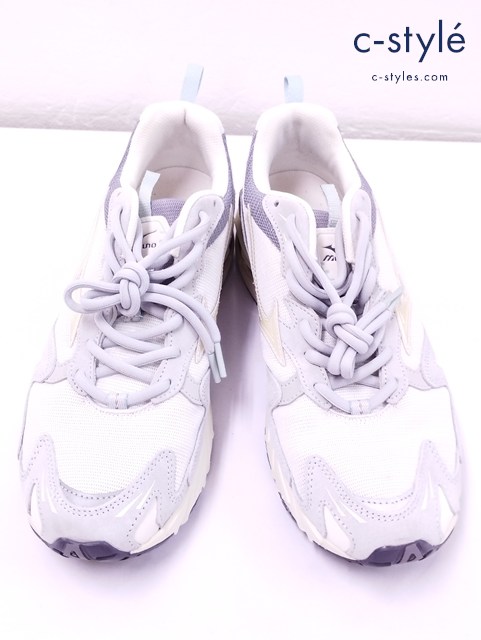 Mizuno ミズノ スニーカー 27.5cm アイスグレー Wave Rider 10 Arctic Ice Pristine D1GA222613