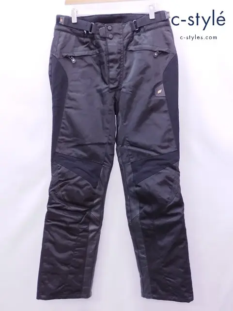 HYDO ヒョウドウ オーバーパンツ L ブラック MHI-013 バイクウェア バイク用品