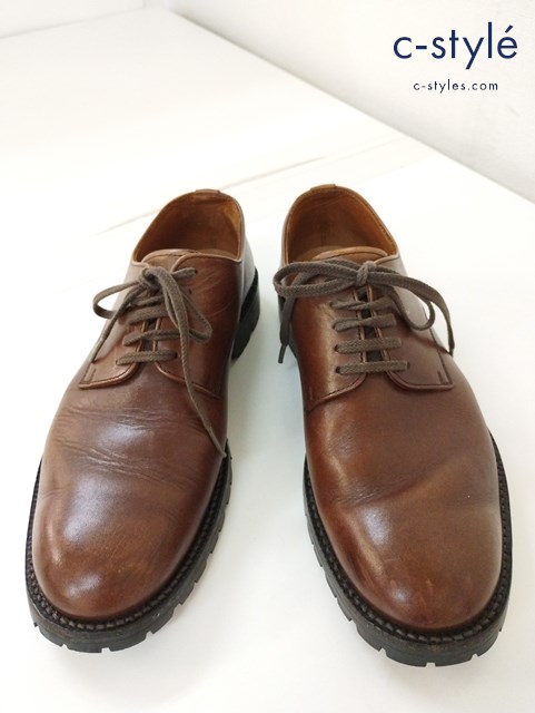 MARGARET HOWELL マーガレットハウエル レザーシューズ 8 ブラウン系 ビブラムソール