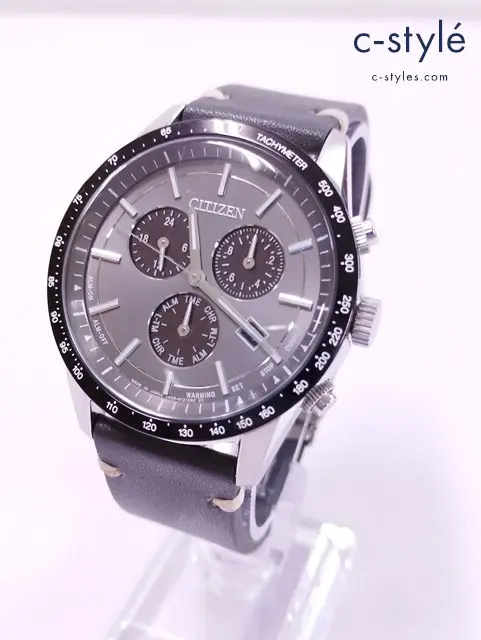 CITIZEN シチズン 腕時計 ブラック系 E820-S083460 ソーラー