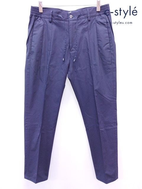 giab’s archivio ジャブスアルキヴィオ スラックス 44 ネイビー 21S MASACCIO R1 イタリア製