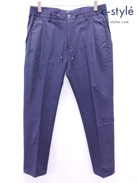 giab’s archivio ジャブスアルキヴィオ スラックス 44 ネイビー 21S MASACCIO R1 イタリア製