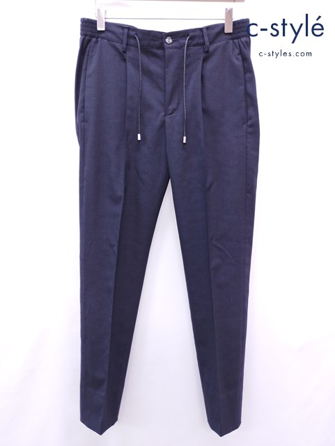 giab’s archivio ジャブスアルキヴィオ スラックス 44 ブラック 21S RING M2 A6425 イタリア製