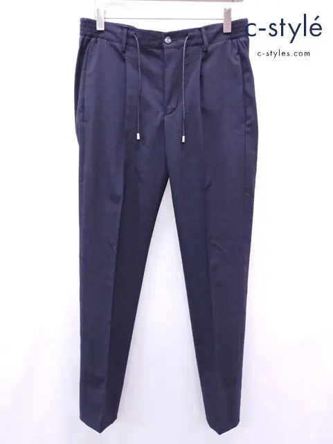 giab’s archivio ジャブスアルキヴィオ スラックス 44 ブラック 21S RING M2 A6425 イタリア製