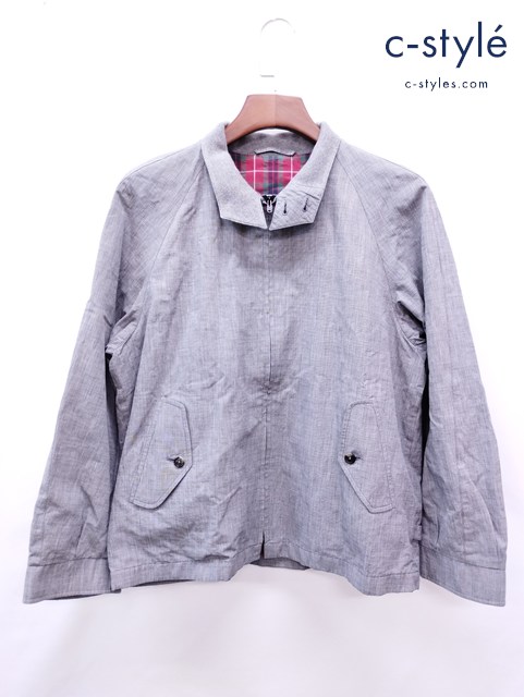 MARGARET HOWELL マーガレットハウエル ジャケット M グレー ジップアップ