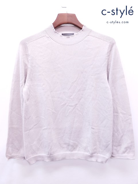 MARGARET HOWELL マーガレットハウエル ニット F アイボリー系 コットン100%