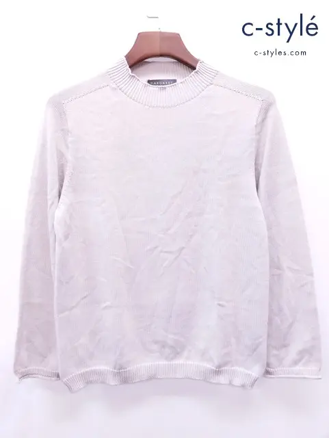 MARGARET HOWELL マーガレットハウエル ニット F アイボリー系 コットン100%