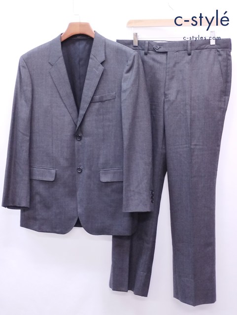 MARGARET HOWELL マーガレットハウエル スーツ セットアップ L チャコールグレー FOX BROTHERS