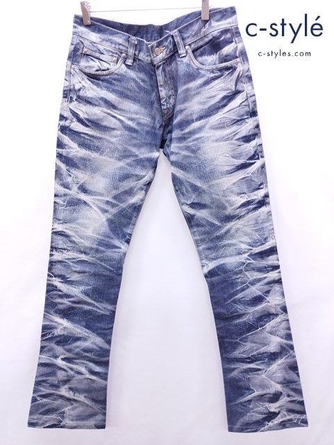 TORNADO MART トルネードマート デニムパンツ L インディゴ ダメージ加工