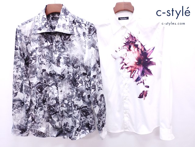 TORNADO MART トルネードマート シャツ L ホワイト シルバー系 長袖