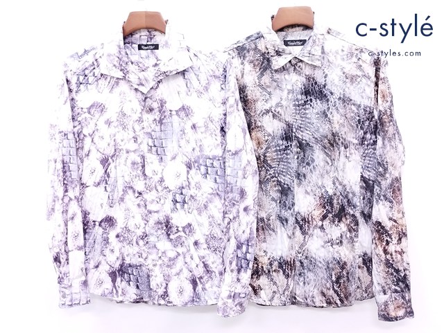 TORNADO MART トルネードマート 長袖シャツ LL マルチカラー 総柄