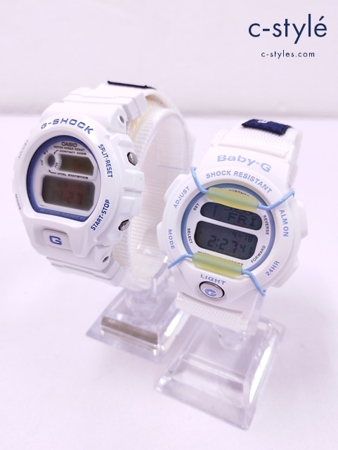 CASIO カシオ 腕時計 ホワイト G-SHOCK & Baby-G Lover’s Collection Penguin & White Bear