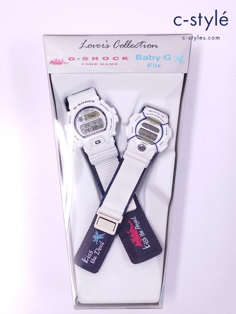 CASIO カシオ 腕時計 ホワイト G-SHOCK & Baby-G Lover’s Collection Devil & Angel