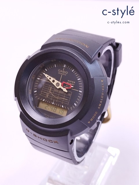 CASIO カシオ 腕時計 ブラック G-SHOCK AW-500 ソーラー充電