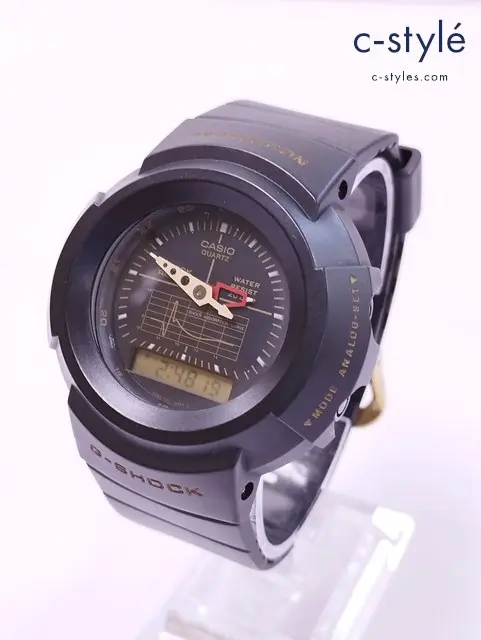 CASIO カシオ 腕時計 ブラック G-SHOCK AW-500 ソーラー充電