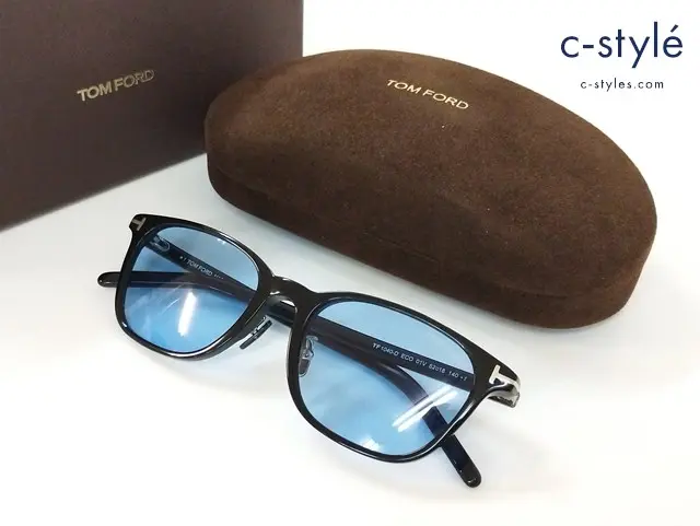 TOM FORD トムフォード サングラス 52□18 140 ブラック TF1040-D ECO 01V イタリア製