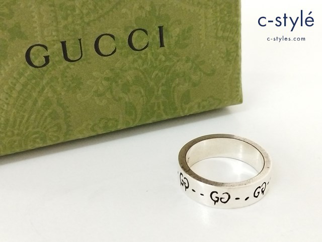 GUCCI グッチ リング シルバー GHOST RING 477339 J8400 0701 指輪