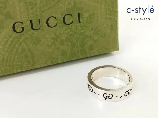 GUCCI グッチ リング シルバー GHOST RING 477339 J8400 0701 指輪
