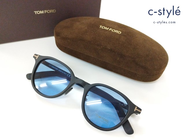 TOM FORD トムフォード サングラス 48□22 145 ブラック TF977-D 02V イタリア製
