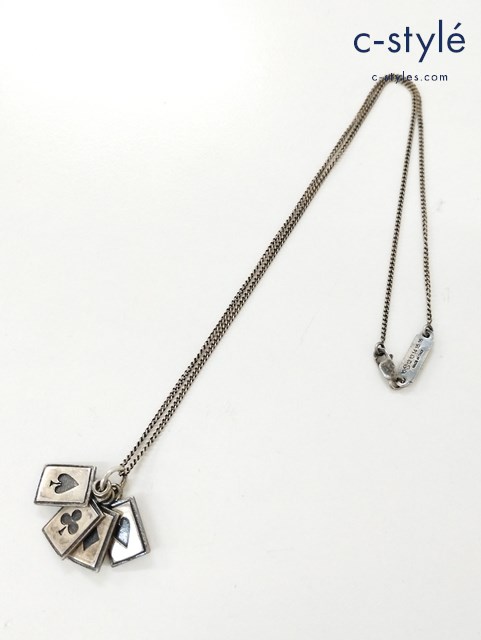 Maison Margiela メゾンマルジェラ トランプネックレス 925 イタリア製