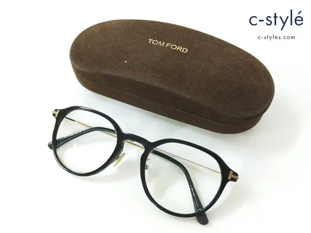 TOMFORD トムフォード メガネ 51□22 145 ブラック TF5777DB イタリア製