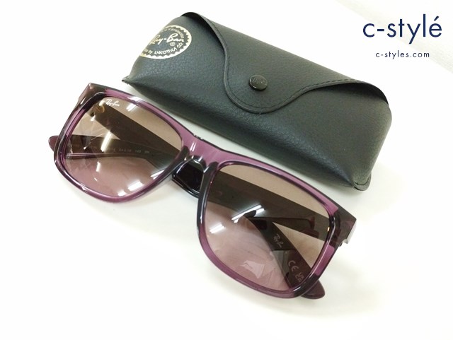 Ray-Ban レイバン サングラス 54□16 145 パープル RB4165 JUSTIN 6595/14
