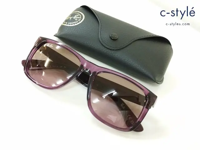 Ray-Ban レイバン サングラス 54□16 145 パープル RB4165 JUSTIN 6595/14