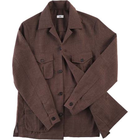 100HANDS(ハンドレッドハンズ) Model 101 Jacket in Fox Brothers Summer Wool