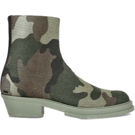 424 on Fairfax(フォートゥーフォーオンフェアファックス) Rip Stop Leather West Coast Boot in Camo