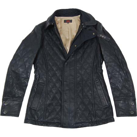 8010GEKKO(ハチゼロイチゼロゲッコー) 牛革キルティングジャケット