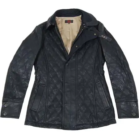 8010GEKKO(ハチゼロイチゼロゲッコー) 牛革キルティングジャケット