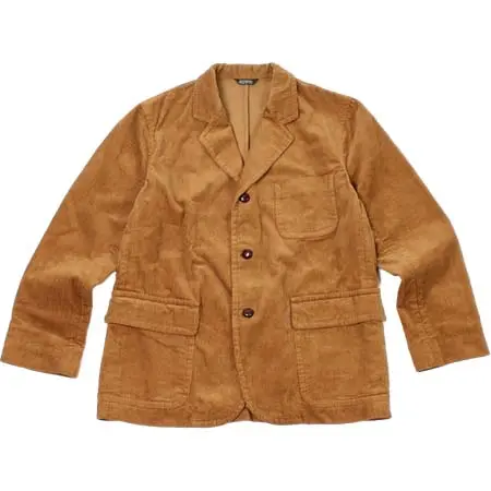8.15 AUGUST FIFTEENTH(8.15オーガストフィフティーンス) DARTMOUTH BLAZER CORDUROY – COGNAC