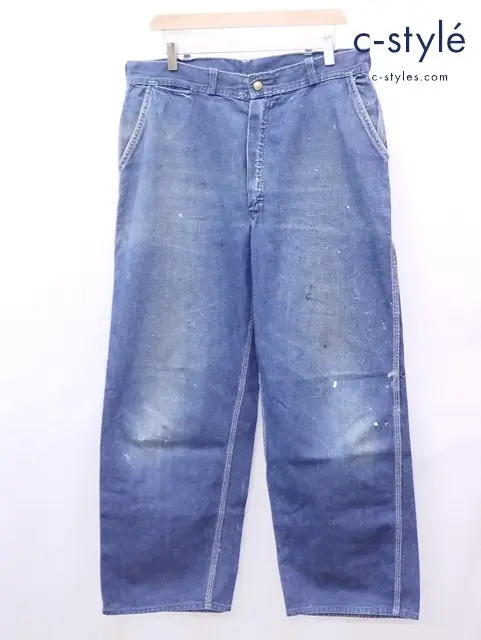 OSHKOSH オシュコシュ デニムパンツ インディゴ ペイント加工 5086333