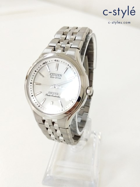 CITIZEN シチズン 腕時計 シルバー Eco-Drive EXCEED H111-TO13627