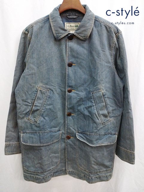 L.L.Bean エルエルビーン デニムジャケット L REG インディゴ 綿100％