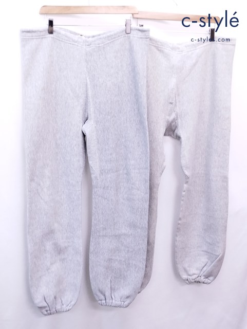 Champion チャンピオン スウェットパンツ XL グレー 70s リバースウィーブ 計2点