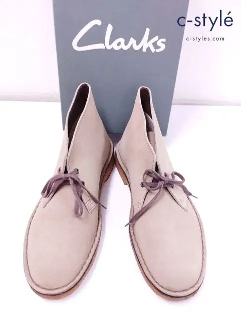 Clarks クラークス ブーツ US7・1/2 ベージュ系 DESERT BOOT 250C
