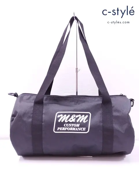 M&M CUSTOM PERFORMANCE ドラムバッグ ブラック CUSTOM PERFORMANCE