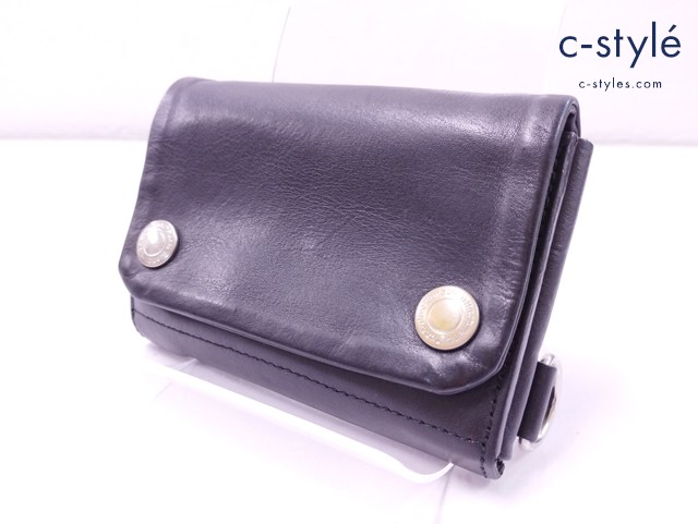 NONNATIVE ノンネイティブ ウォレット ブラック Dweller Wallet Cow Leather