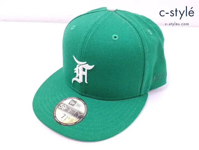 NEW ERA×FEAR OF GOD ESSENTIALS ニューエラ キャップ 7・1/2 グリーン