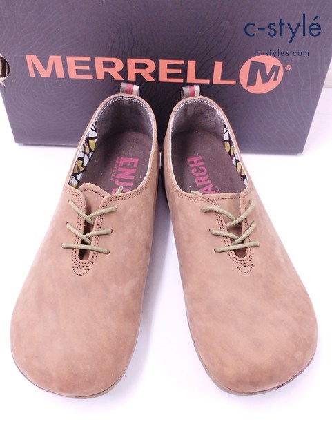 MERRELL メレル スニーカー US7.5 ブラウン MOOTOPIA LACE J20555 ウォーキングシューズ